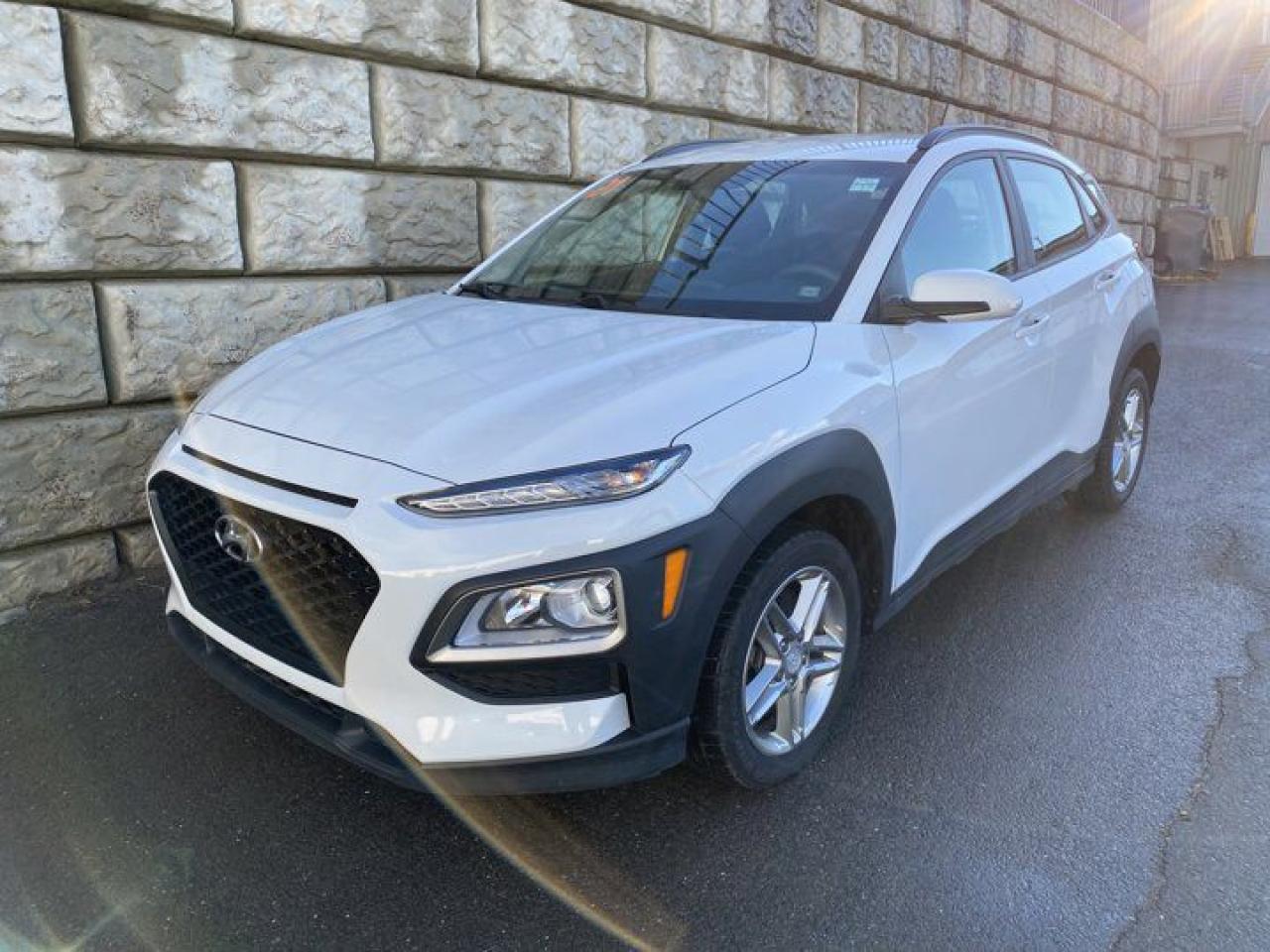 2021 Hyundai Kona 2.0L Essential. Recent Arrival! 6-Speed Automatic AWD 2.0L I4 MPI DOHC 16V LEV3-ULEV70 147hp 4D Sport Utility Odometer is 1675 kilometers below market average!Awards:* ALG Canada Residual Value Awards Reviews:* Owners tend to report being impressed by the Konas unique looks, sporty and refined drive, strong wintertime performance, maneuverability, and overall bang for the buck. Enthusiast drivers should find the available turbo engine and paddle-shift transmission to be smooth and thrifty when driven gently, and entertaining and eager when driven spiritedly. Source: autoTRADER.caAre you in need of a trustworthy auto dealership that can deliver comprehensive financing solutions for your next car, irrespective of your credit situation? Look no further than Fredericton Hyundai. Proudly being a part of the Steele Auto Group, Atlantic Canadas most extensive automobile network with an array of 28 distinctive vehicle brands spread across 58 locations (and growing) throughout New Brunswick, Nova Scotia, and PEI, we offer a diverse selection of sought-after mainstream automotive brands. At Fredericton Hyundai, we are fully aware that life doesnt always go according to plan, and unfortunate circumstances can befall the best of us. With this understanding in mind, we extend financing solutions to clients across the credit spectrum via our Steele Advantage Financing program. This unique initiative liaises with more than 20 esteemed financial institutions to secure the optimal financing arrangement for our customers. Regardless of whether you boast an impeccable credit record or are battling with credit issues, Fredericton Hyundai and the Steele Auto Group bring a wealth of knowledge and resources to assist you in securing the ideal vehicle and finance package. Coupled with our convenient door-to-door delivery services and unwavering dedication to superior customer service, Fredericton Hyundai and the Steele Auto Group solidify their position as your premier automotive solution provider in New Brunswick, Nova Scotia, and PEI.