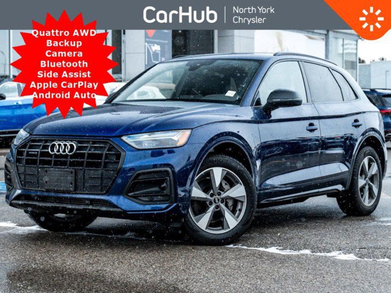 Used 2023 Audi Q5 Komfort Quattro Backup Cam Apple CarPlay Side Assist Bluetooth for sale in Thornhill, ON