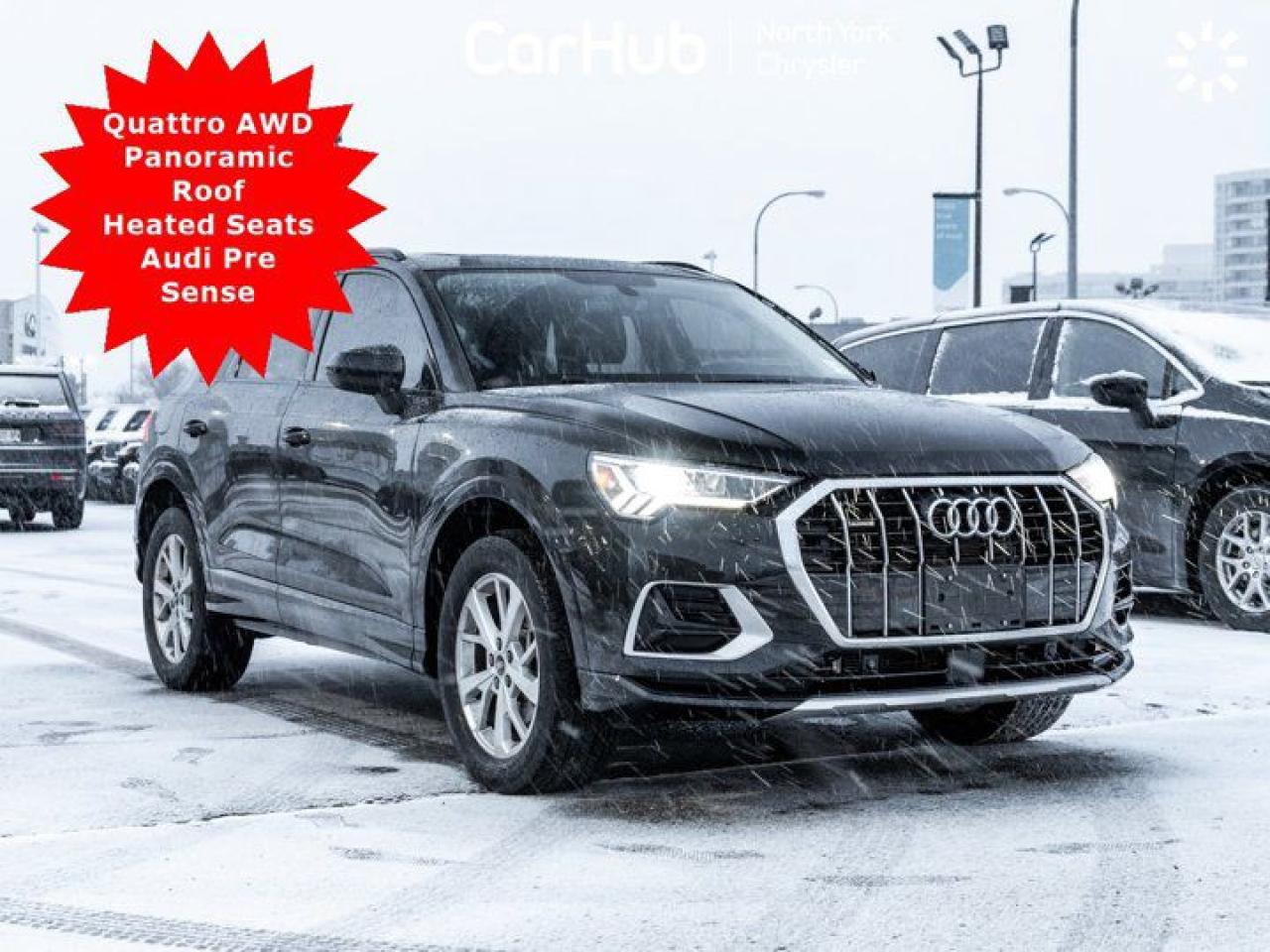 Used 2022 Audi Q3 Komfort Quattro Pano Roof Heated Seats Audi Pre Sense Backup Cam for sale in Thornhill, ON