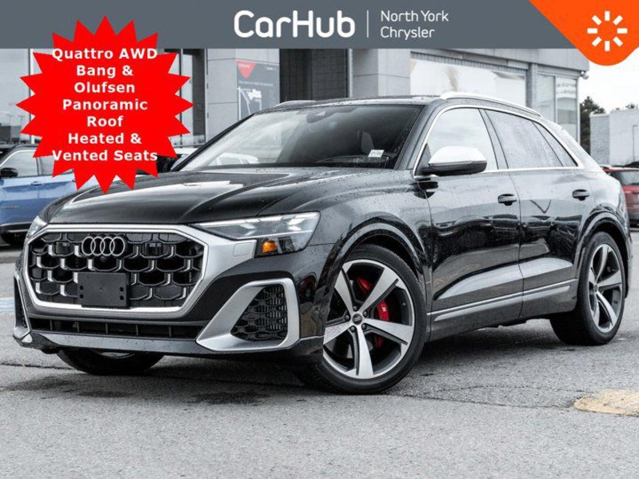 Used 2024 Audi SQ8 Quattro Bang & Olufsen Pano Roof Heated Vented Seats for sale in Thornhill, ON