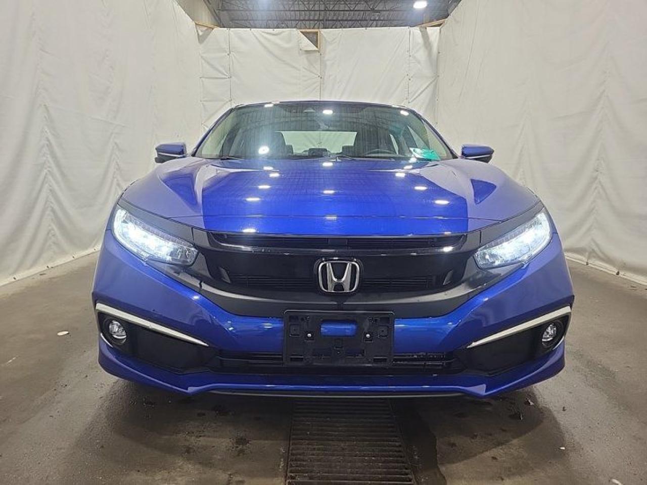 Used 2019 Honda Civic Sedan Touring | Leather | Sunroof | Nav | Heated Steering + Seats | Adaptive Cruise | Power Seat & more!! for sale in Guelph, ON