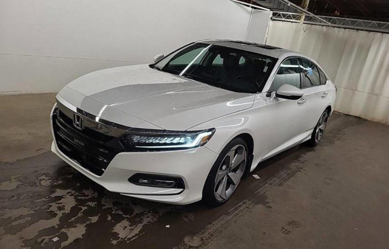 Used 2018 Honda Accord Sedan Touring | Leather | Sunroof | Nav | Heated Steering + Seats | Adaptive Cruise | Rear Camera & more!! for sale in Guelph, ON