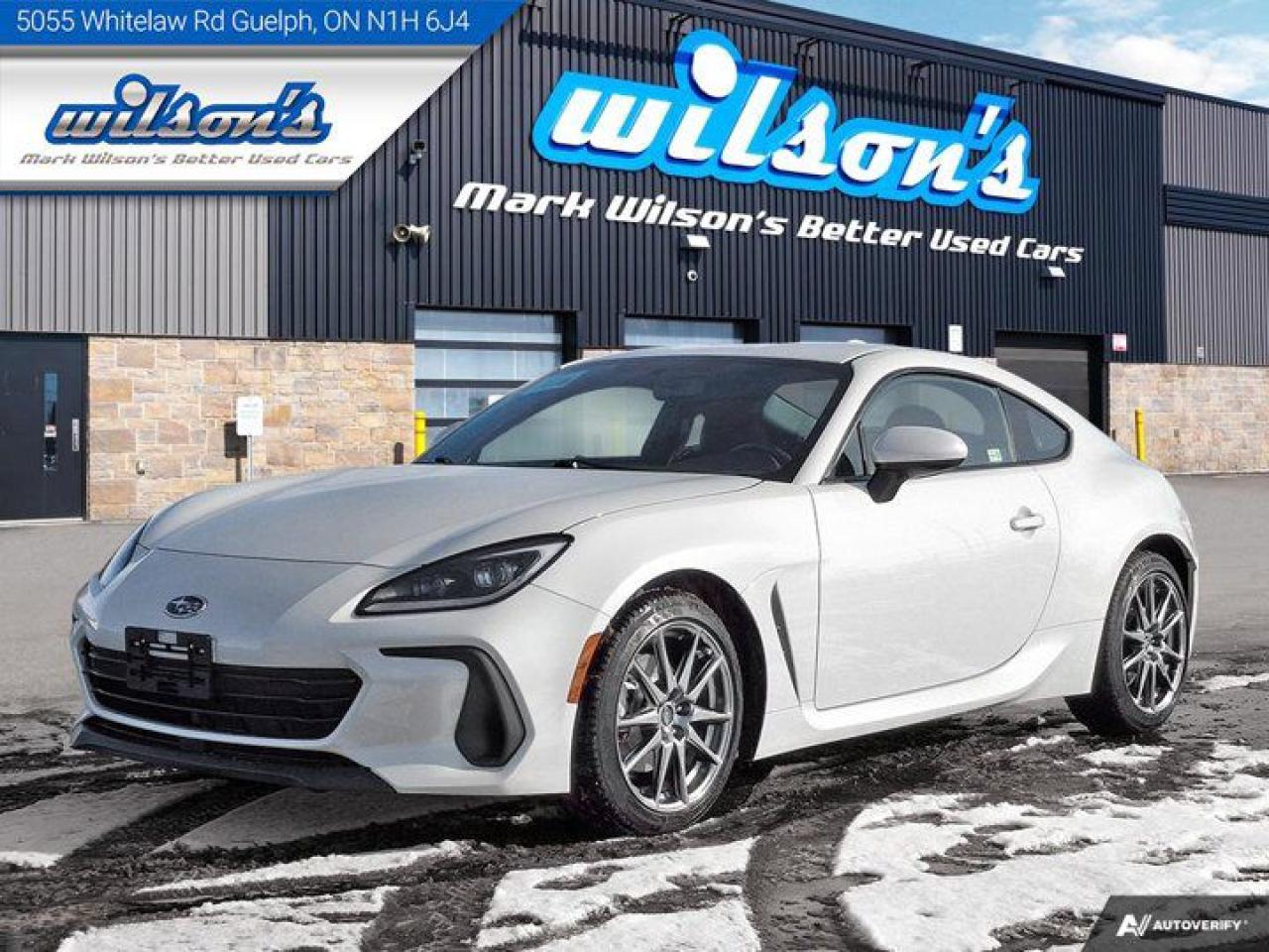 Used 2023 Subaru BRZ | 6-Speed Manual | CarPlay + Android | Rear Camera | Alloy Wheels and more! for sale in Guelph, ON