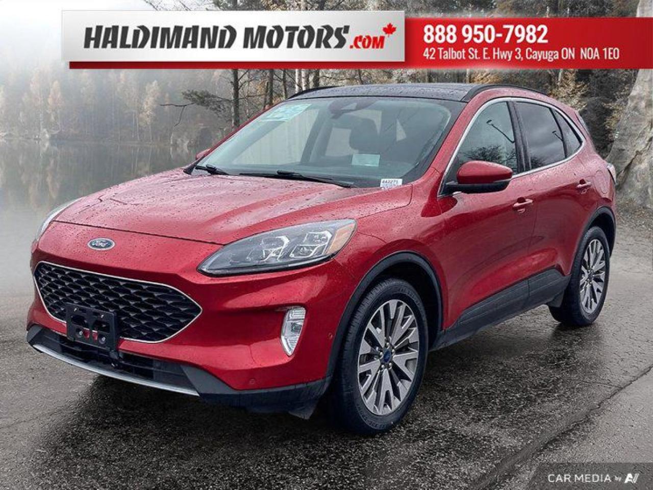 Used 2020 Ford Escape Titanium for sale in Cayuga, ON