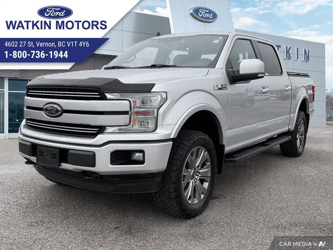 Used 2019 Ford F-150 Supercrew 4x4 LARIAT for sale in Vernon, BC