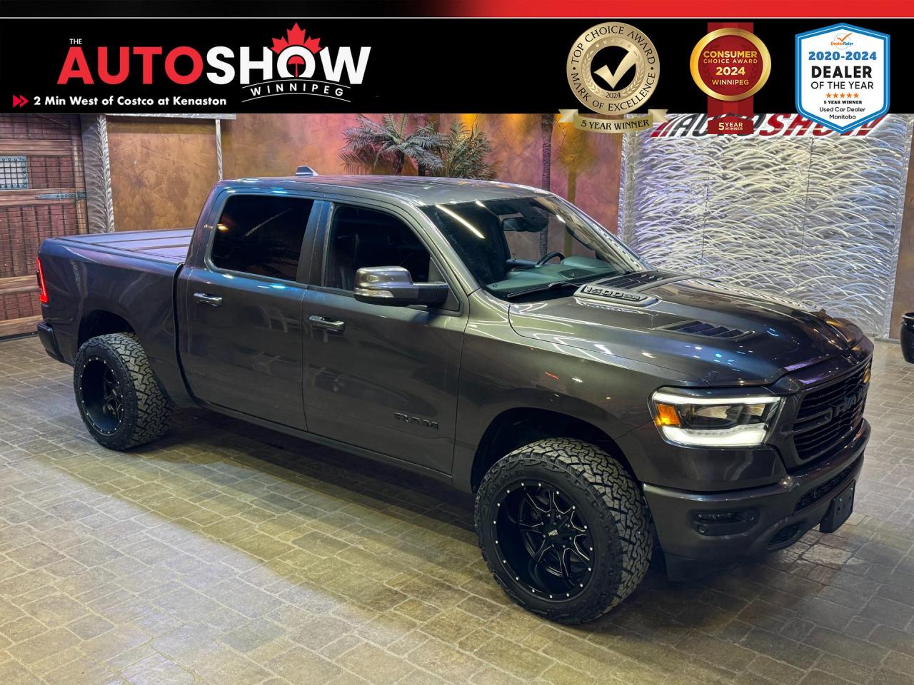 Used 2019 RAM 1500 SPORT - CLEAN CARFAX!! HTD LTHR INTERIOR!! for sale in Winnipeg, MB