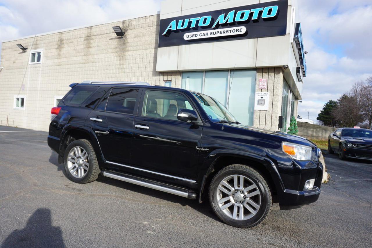 Used 2013 Toyota 4Runner SR5 LIMITED PKG 4WD CERTIFIED *ACCIDENT FREE* NAV CAMERA LEATHER HEATED SEATS SUNROOF CRUISE ALLOYS for sale in Burlington, ON