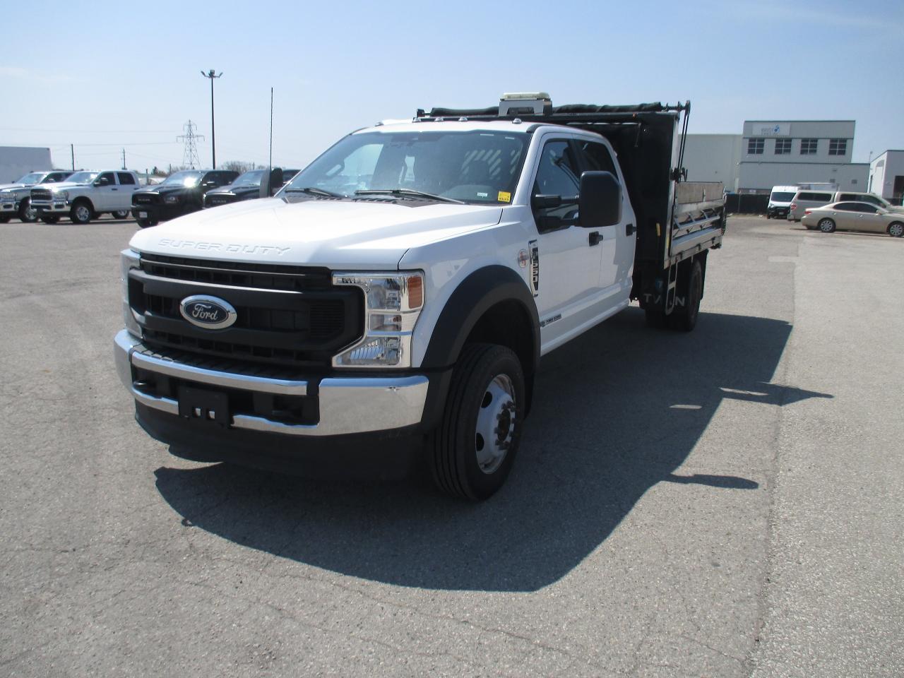2022 Ford F-550 XL.CREW CAB,4X4.12 FT.STEEL DUMP BODY - Photo #2