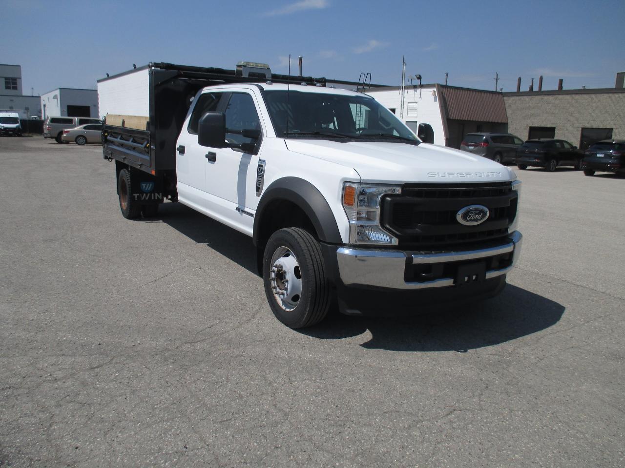 2022 Ford F-550 XL.CREW CAB,4X4.12 FT.STEEL DUMP BODY - Photo #3
