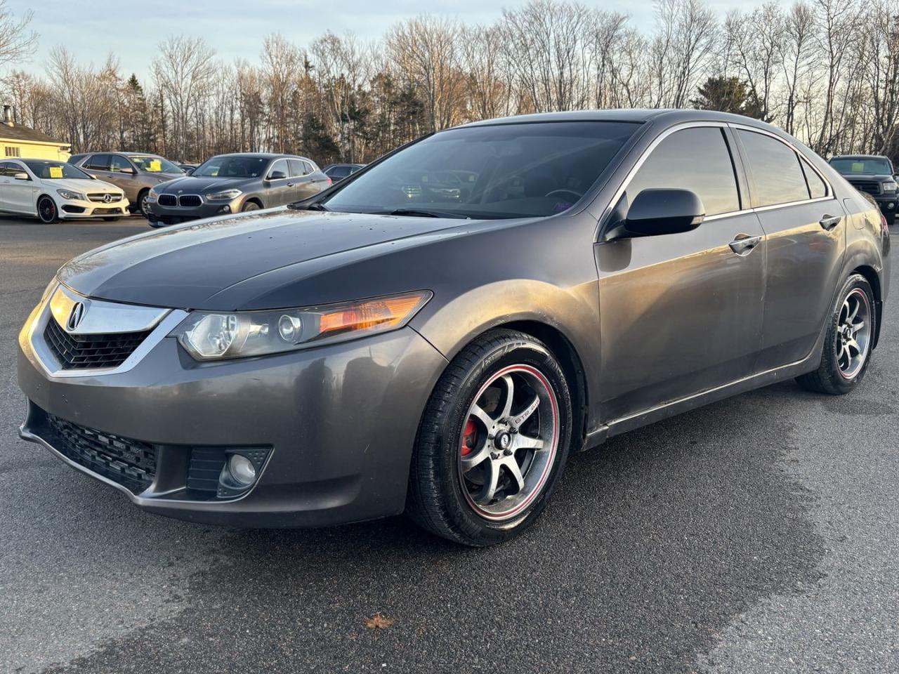 Used 2009 Acura TSX 5-Speed AT / SUNROOF / LEATHER / AFTERMARKET WHEELS for sale in Truro, NS