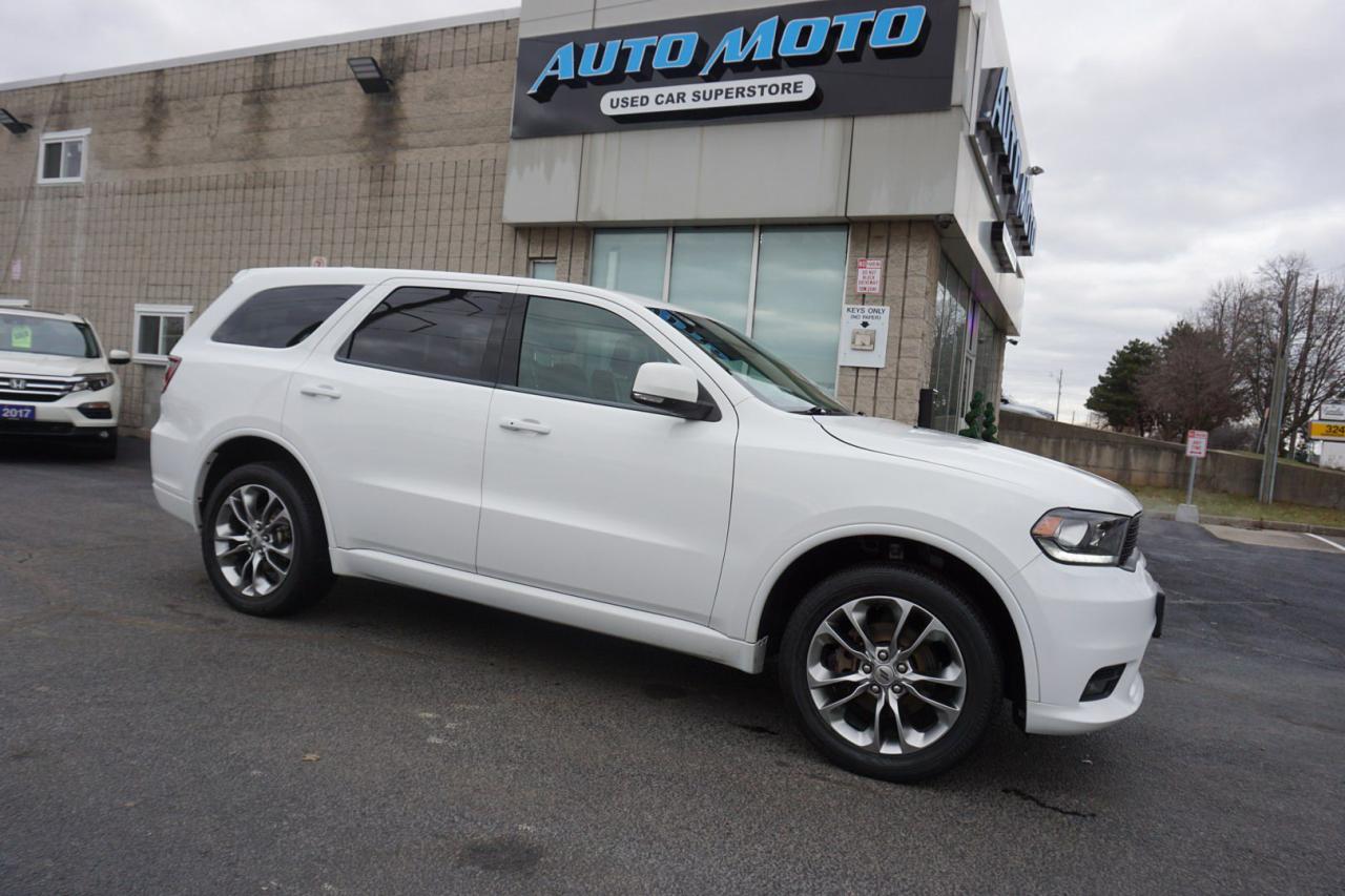 Used 2019 Dodge Durango GT AWD CERTIFIED *ACCIDNET FREE* CAMERA NAV BLUETOOTH LEATHER HEATED SEATS CRUISE ALLOYS for sale in Burlington, ON