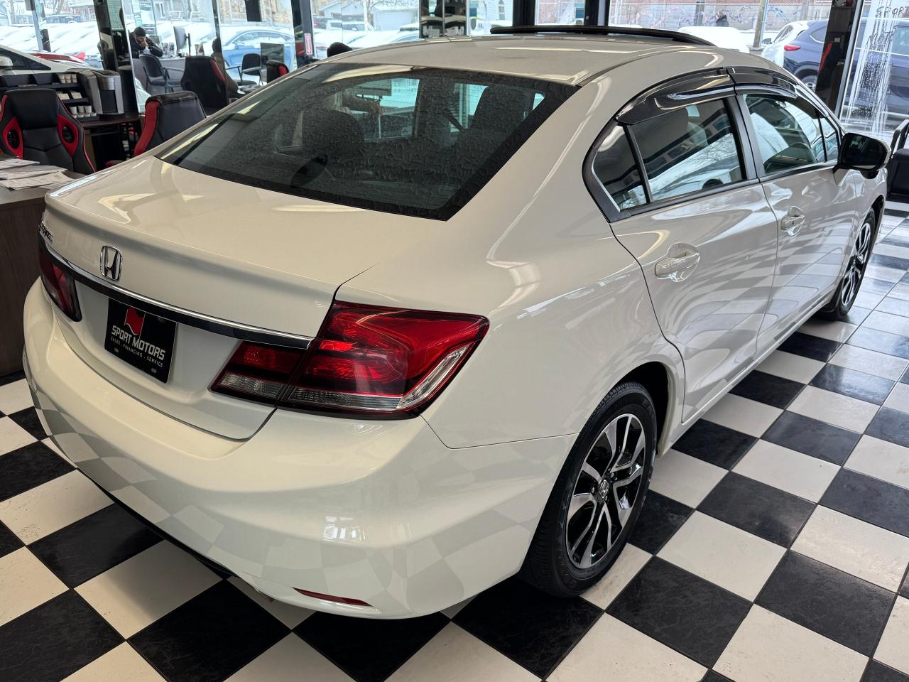 2015 Honda Civic EX+Camera+Sunroof+Cruise+CLEAN CARFAX - Photo #8