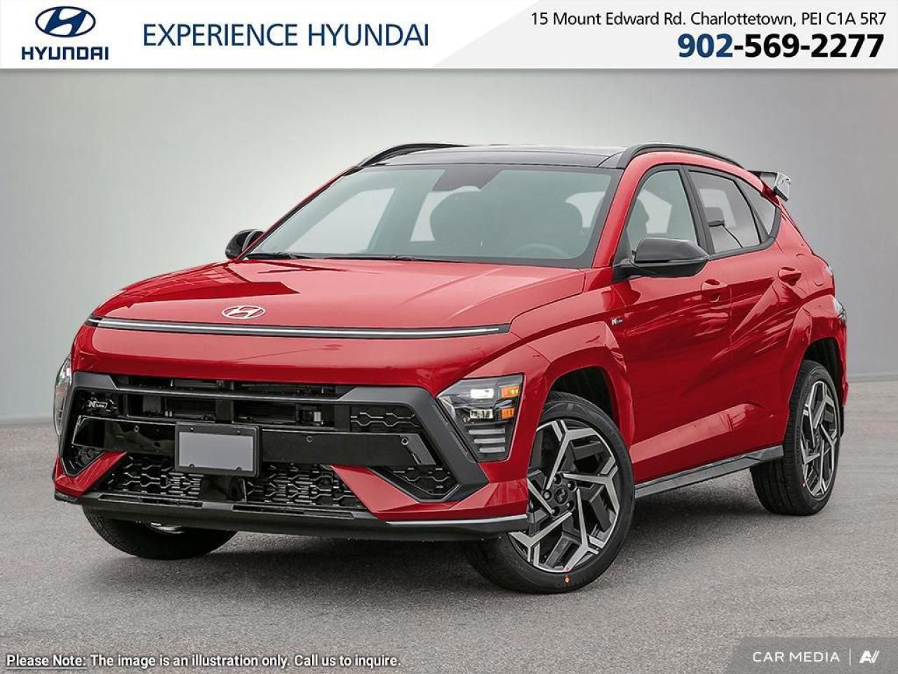 New 2025 Hyundai KONA 1.6T N Line for sale in Charlottetown, PE