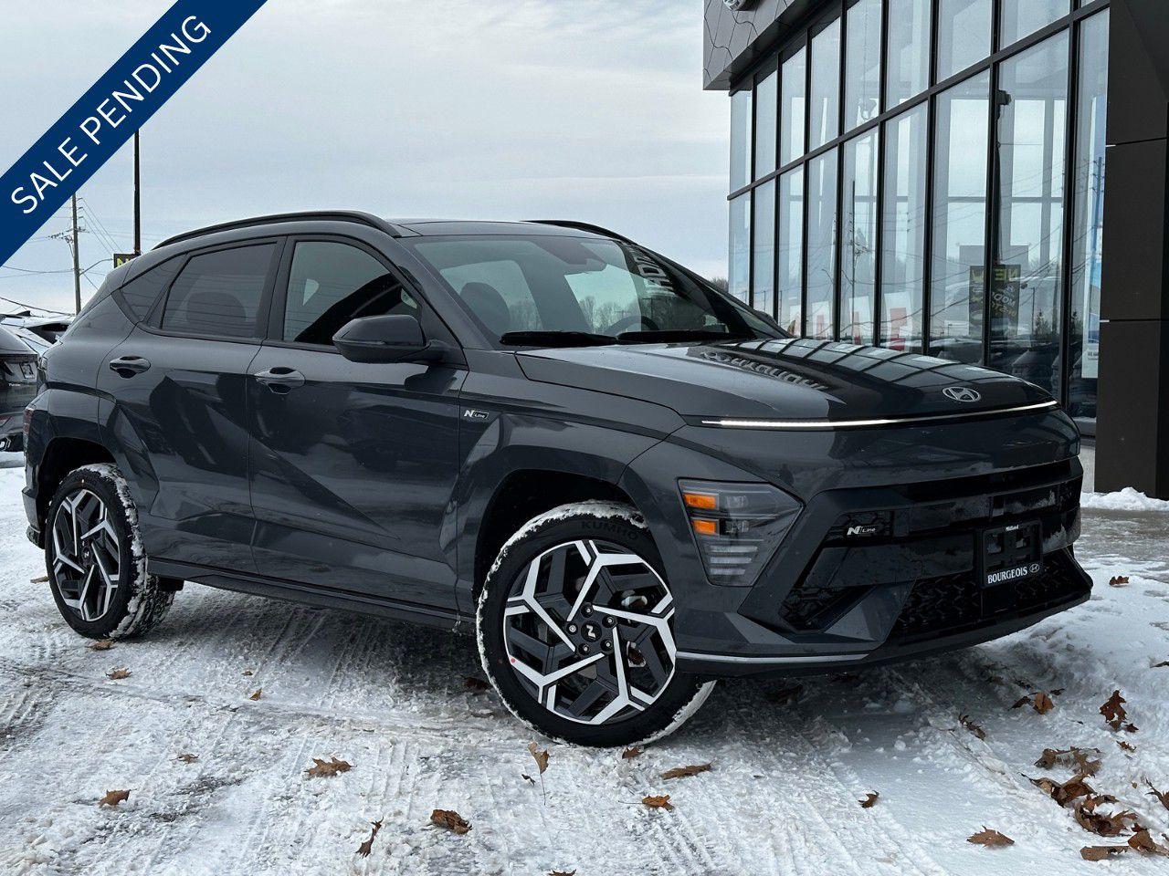 New 2025 Hyundai KONA 1.6T N Line AWD for sale in Midland, ON