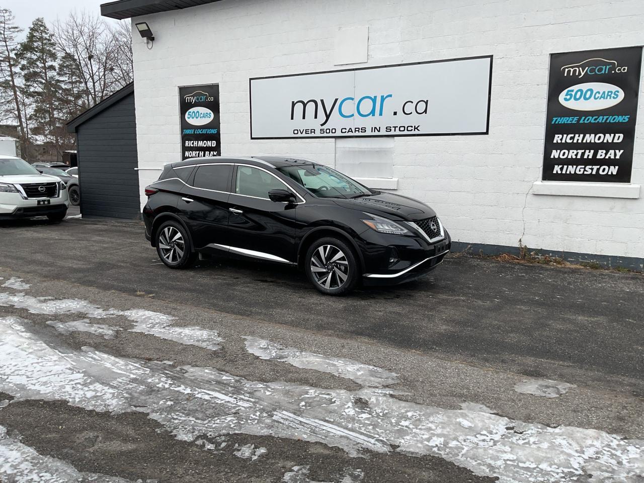 Used 2023 Nissan Murano 3.5L SL!!!! SUNROOF. HEATED SEATS. LEATHER. NAV. BACKUP CAM. A/C. CRUISE. PWR GROUP. KEYLESS ENTRY. for sale in Kingston, ON