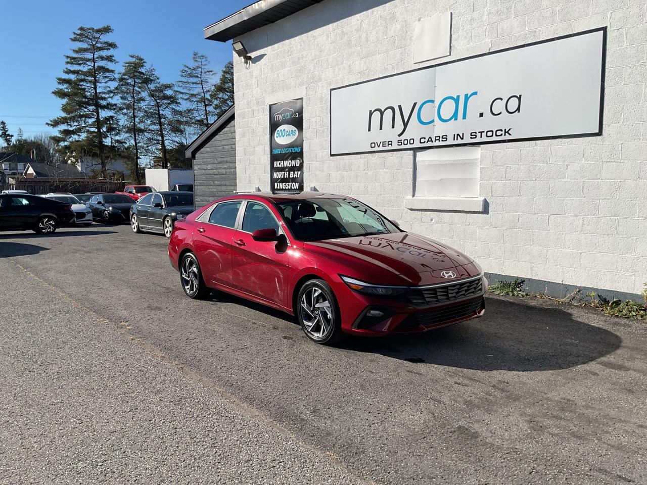 Used 2024 Hyundai Elantra Preferred LOW MILAGE!!! SUNROOF. HEATED SEATS. BACKUP CAM. BLUETOOTH. A/C. CRUISE. PWR GROUP. PERFECT FOR YOU! for sale in North Bay, ON