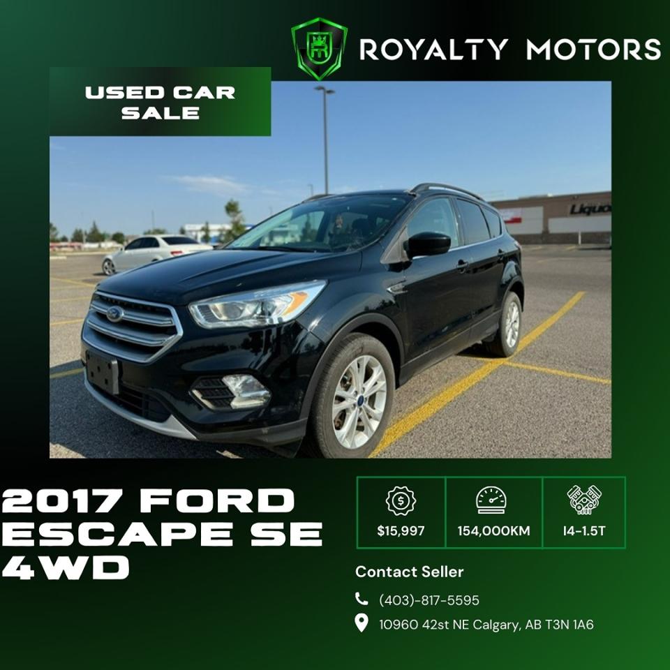 Used 2017 Ford Escape 4WD 4dr SE for sale in Calgary, AB