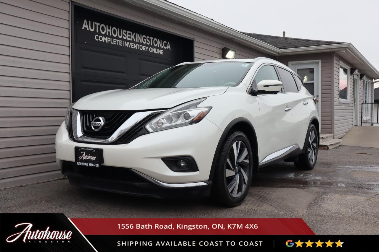 Used 2017 Nissan Murano Platinum LEATHER - PANORAMIC MOON ROOF -  NAVIGATION for sale in Kingston, ON