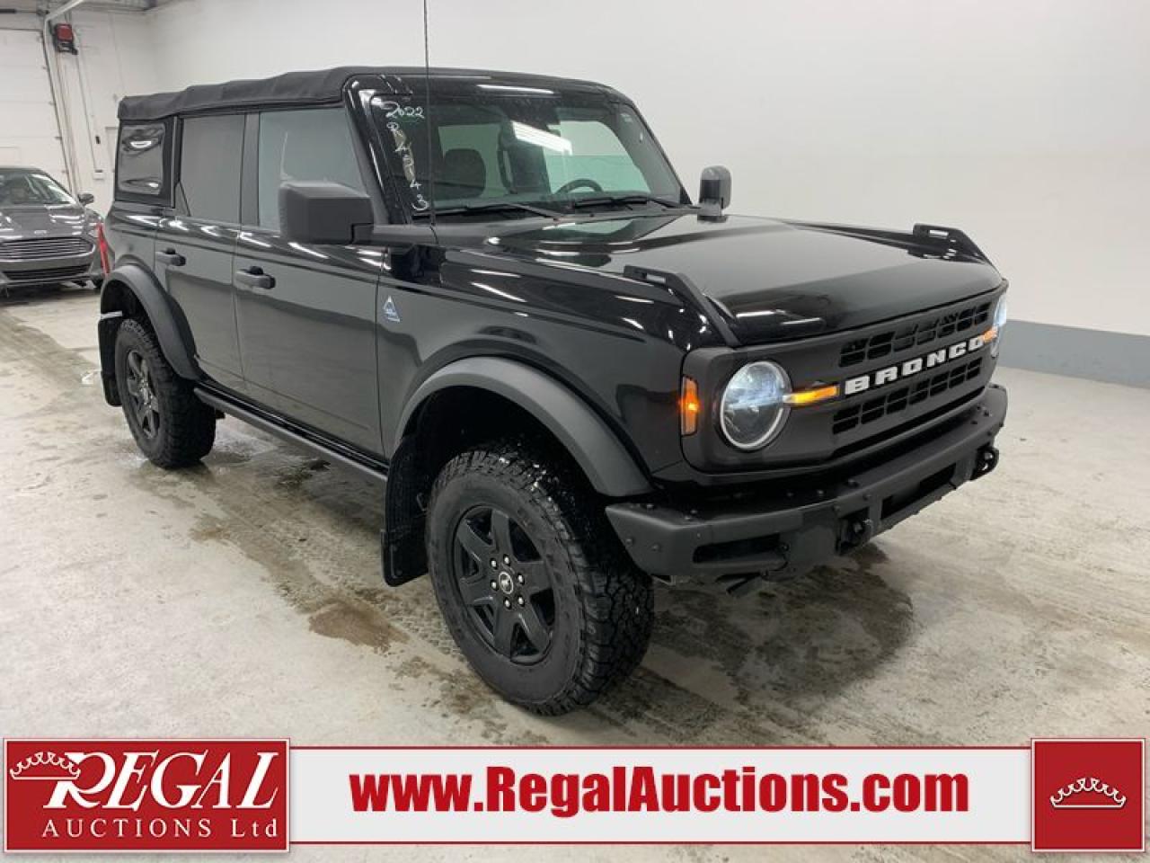 Used 2022 Ford Bronco Black Diamond for sale in Calgary, AB