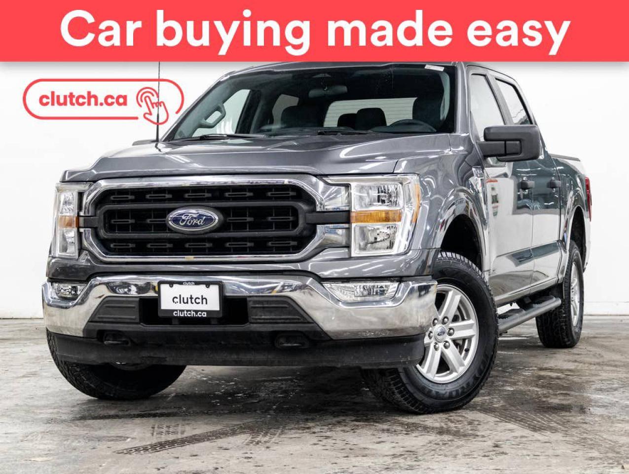 Used 2022 Ford F-150 XLT SuperCrew 4WD w/ Apple CarPlay & Android Auto, Rearview Camera, Cruise Control for sale in Toronto, ON