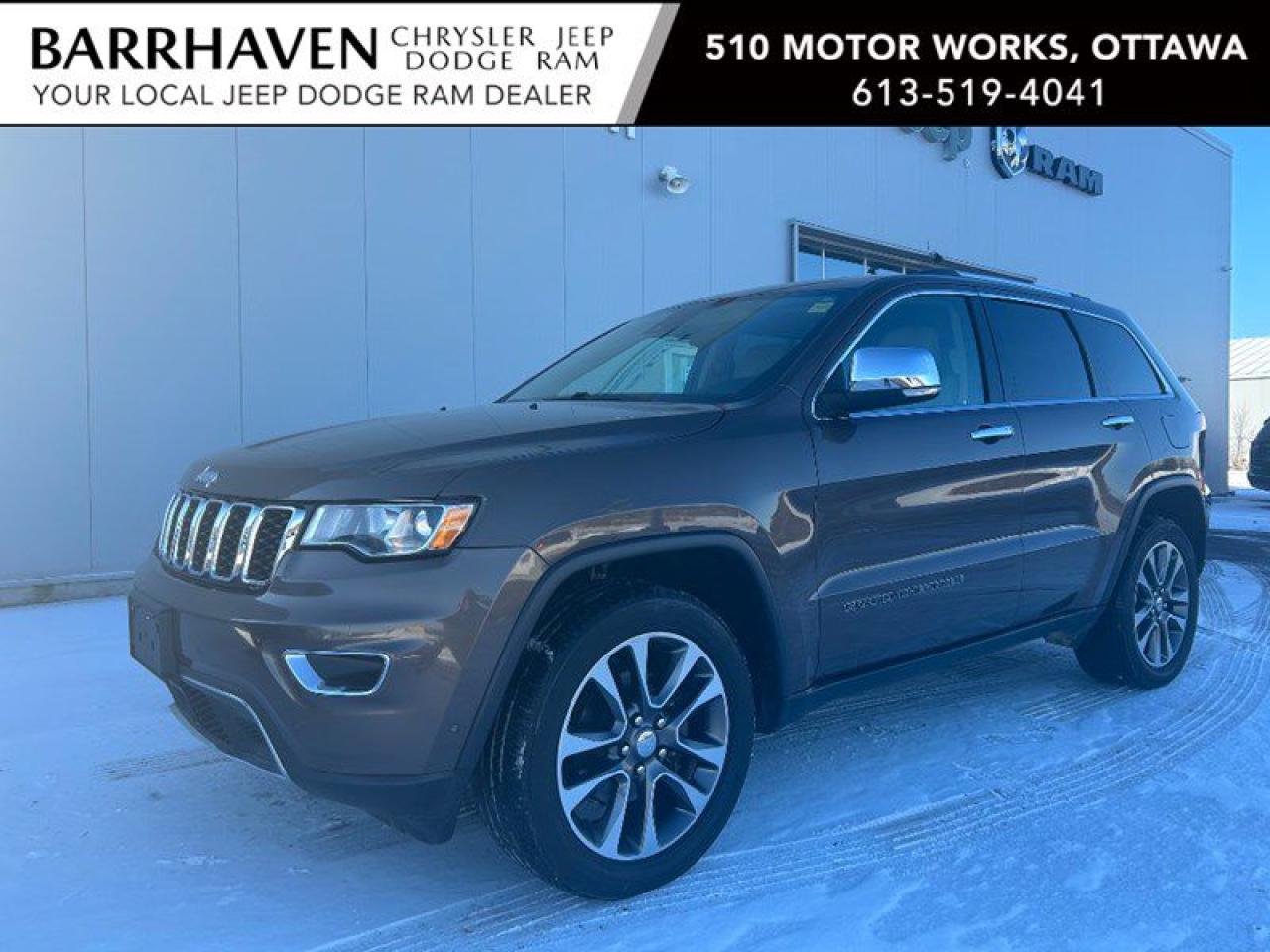 Used 2018 Jeep Grand Cherokee Limited 4x4 | Low KM's for sale in Ottawa, ON