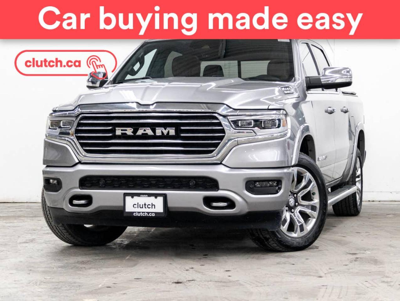 Used 2022 RAM 1500 Longhorn Crew Cab 4X4 w/ Apple CarPlay & Android Auto, Heated Steering Wheel, Heated Front Seats for sale in Toronto, ON