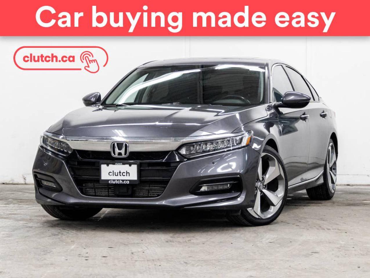 Used 2018 Honda Accord Touring w/ Apple CarPlay & Android Auto, Dual Zone A/C, Power Sunroof for sale in Toronto, ON