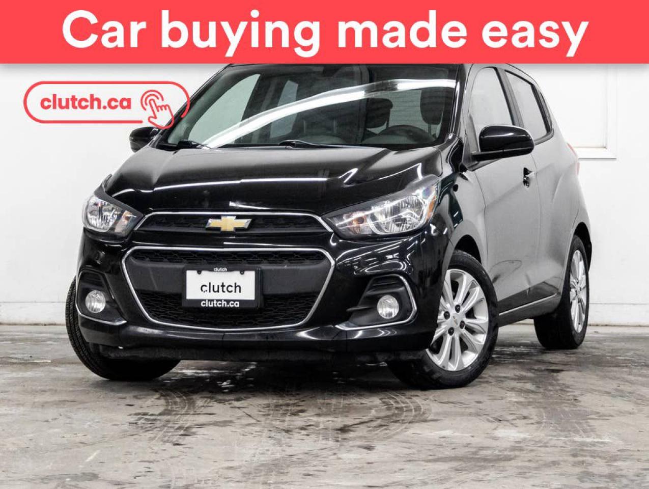 Used 2017 Chevrolet Spark 1LT w/ Apple CarPlay, A/C, Rearview Cam for sale in Toronto, ON