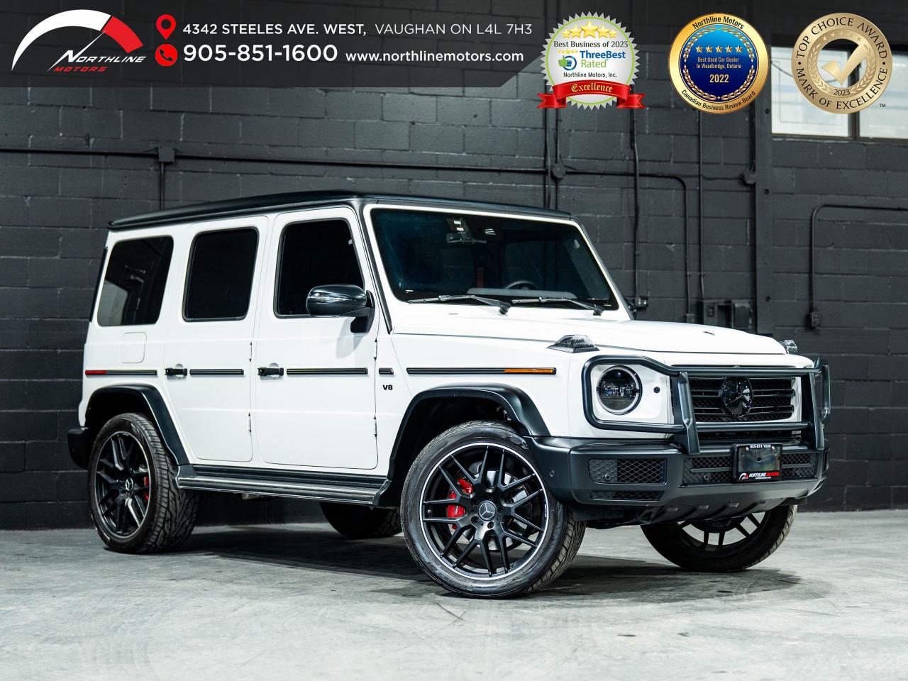 Used 2022 Mercedes-Benz G-Class G 550/MATTE WHITE/BURMESTER/MASSAGE SEATS for sale in Vaughan, ON