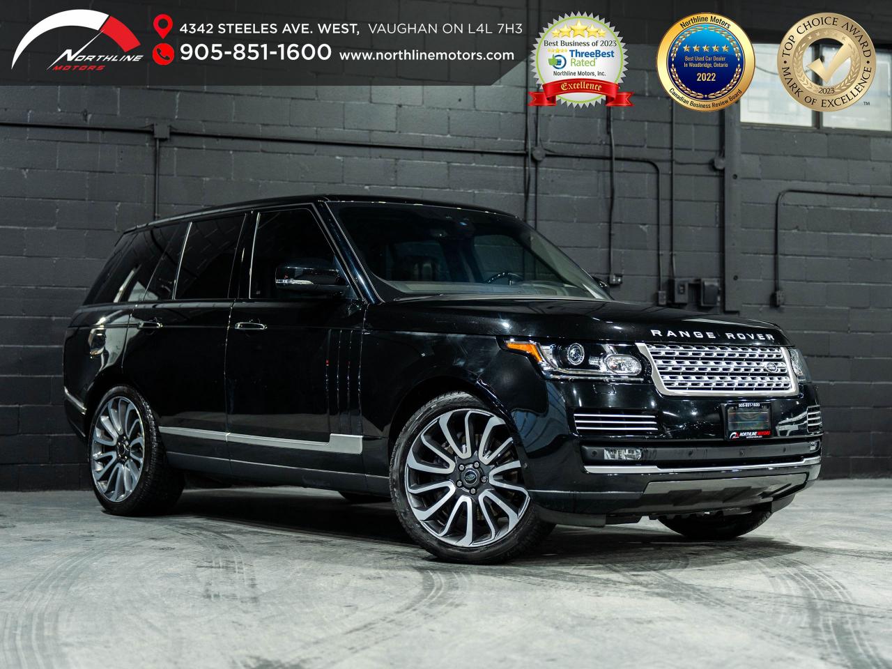 Used 2017 Land Rover Range Rover 4WD 4dr SC Autobiography SWB/CLEAN CARFAX for sale in Vaughan, ON