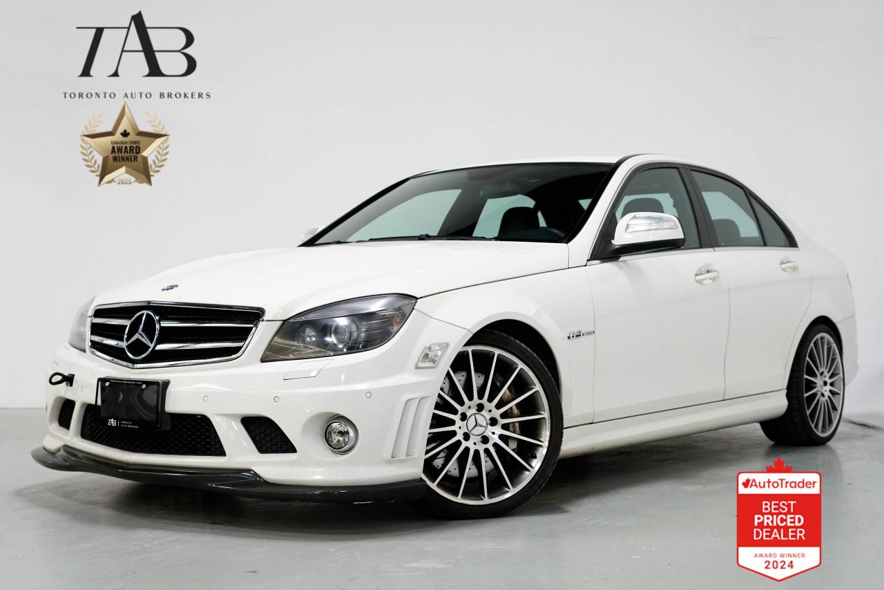 Used 2009 Mercedes-Benz C-Class C63 AMG | PANO | NAVIGATION | 19 IN WHEELS for sale in Vaughan, ON