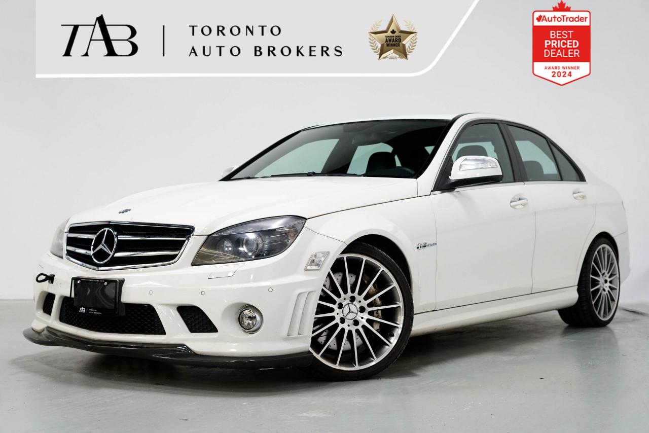 Used 2009 Mercedes-Benz C-Class C63 AMG | PANO | NAVIGATION | 19 IN WHEELS for sale in Vaughan, ON