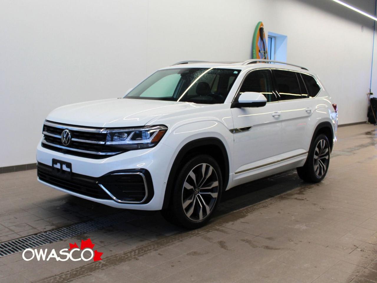 Used 2021 Volkswagen Atlas 3.6L Execline R-Line! AWD! for sale in Whitby, ON