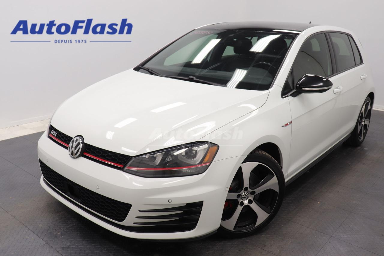 Used 2017 Volkswagen Golf GTI AUTOBAHN, FENDER, CAMERA, CARPLAY, TOIT for sale in Saint-Hubert, QC