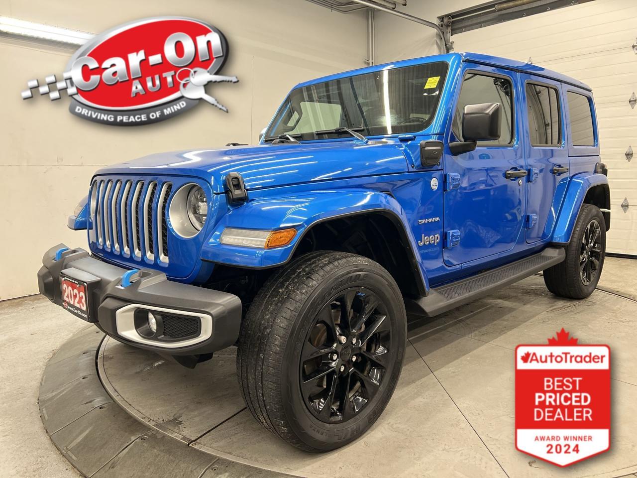 Used 2023 Jeep Wrangler 4xe SAHARA | PLUG-IN HYBRID | SKYTOP | LEATHER  | NAV for sale in Ottawa, ON