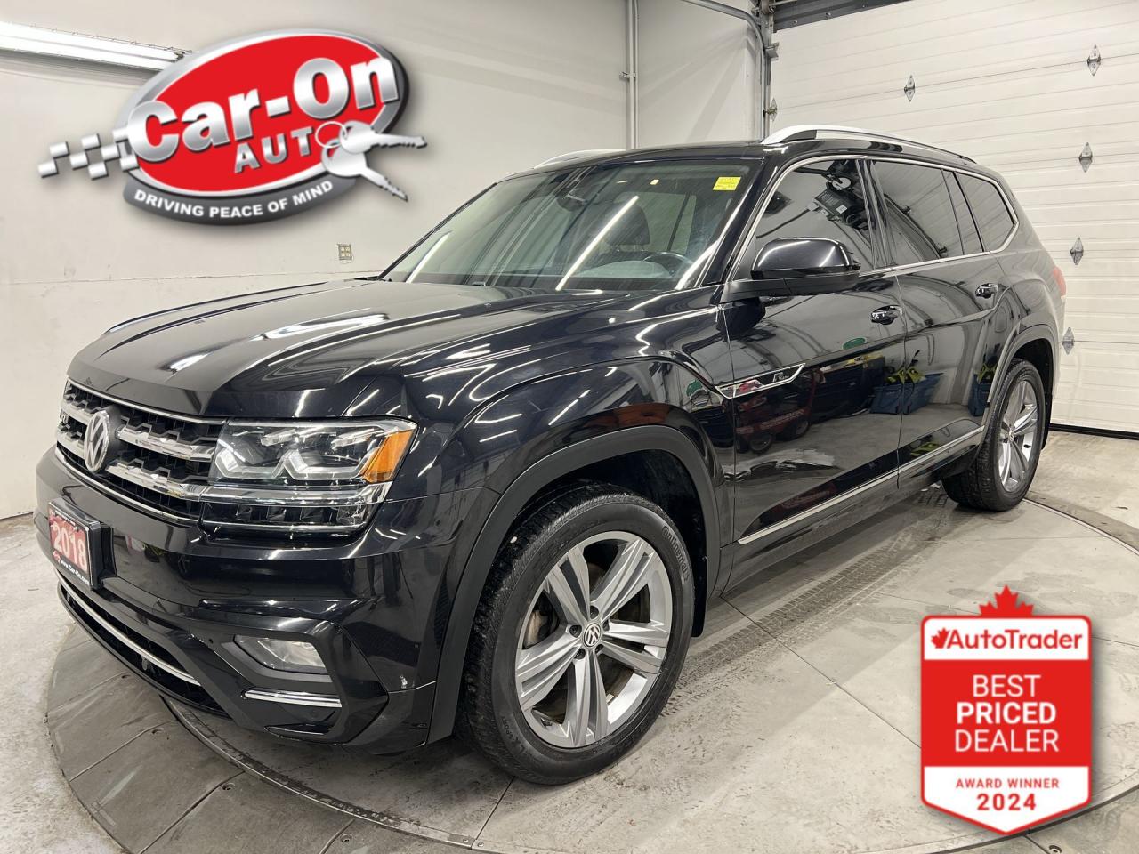 Used 2018 Volkswagen Atlas EXECLINE R-LINE AWD V6 |PANO ROOF |LEATHER |7-PASS for sale in Ottawa, ON