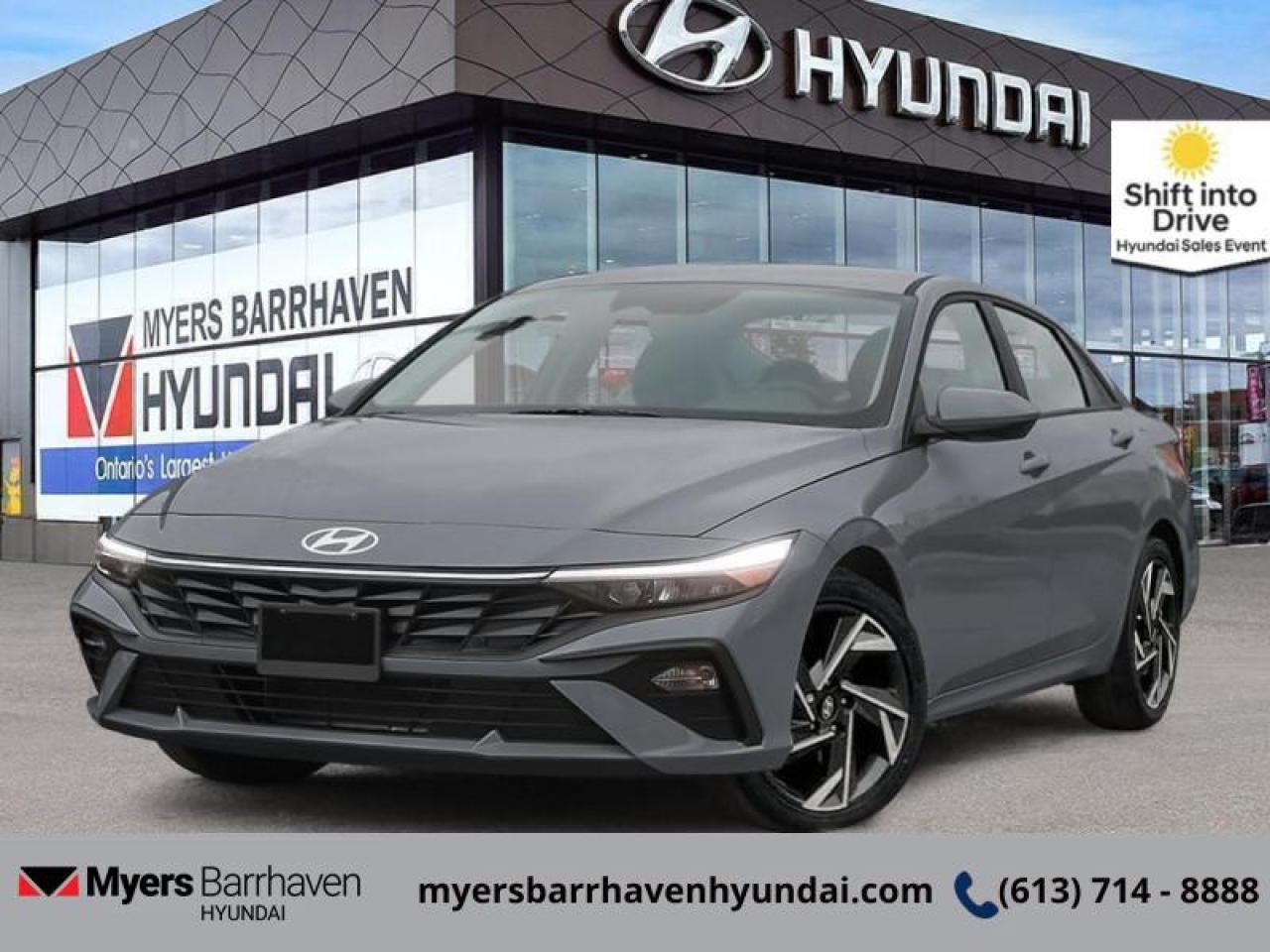 New 2025 Hyundai Elantra Preferred  - Sunroof -  Navigation for sale in Nepean, ON