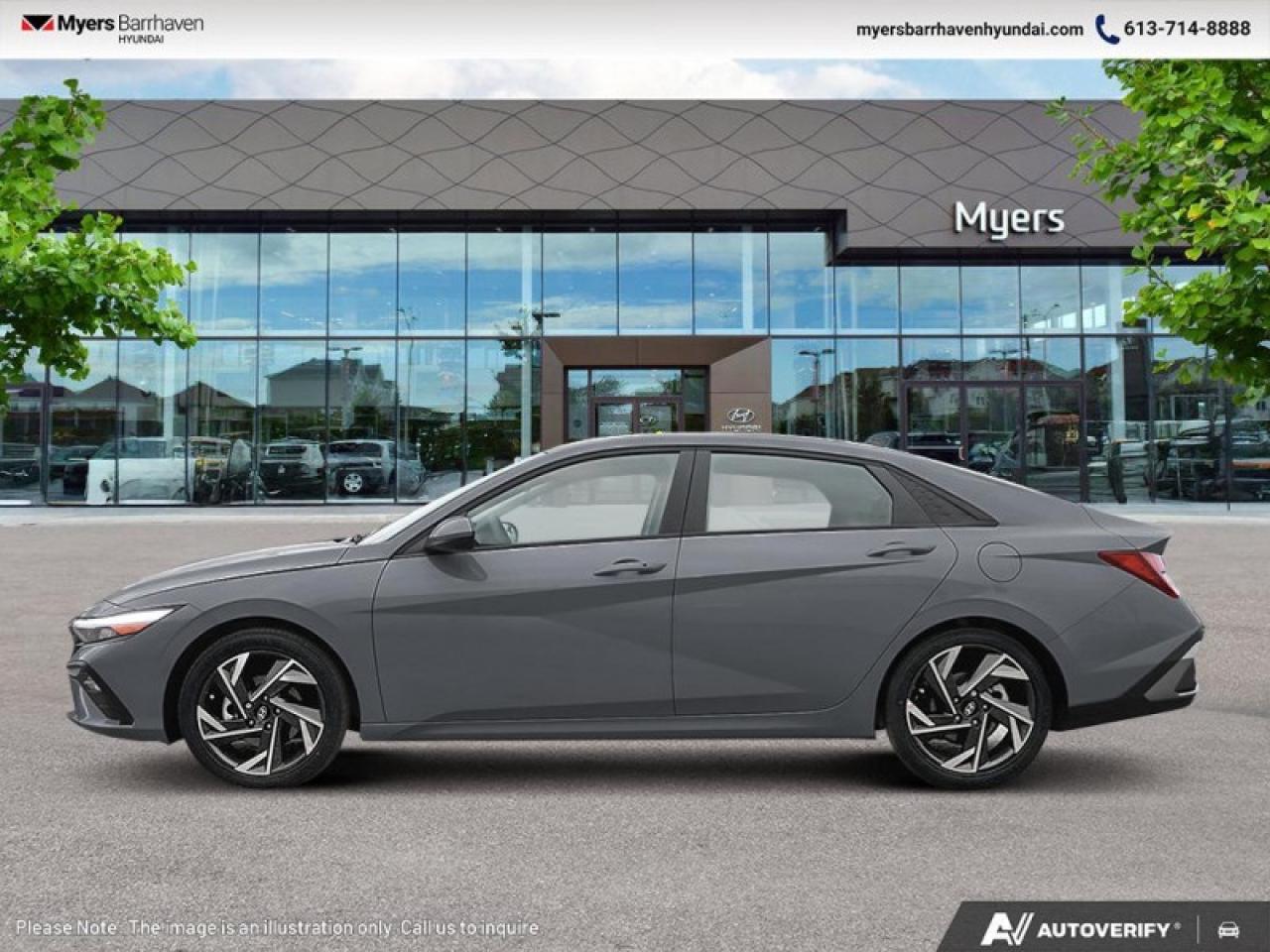 2025 Hyundai Elantra Preferred  - Sunroof -  Navigation - $204 B/W Photo2