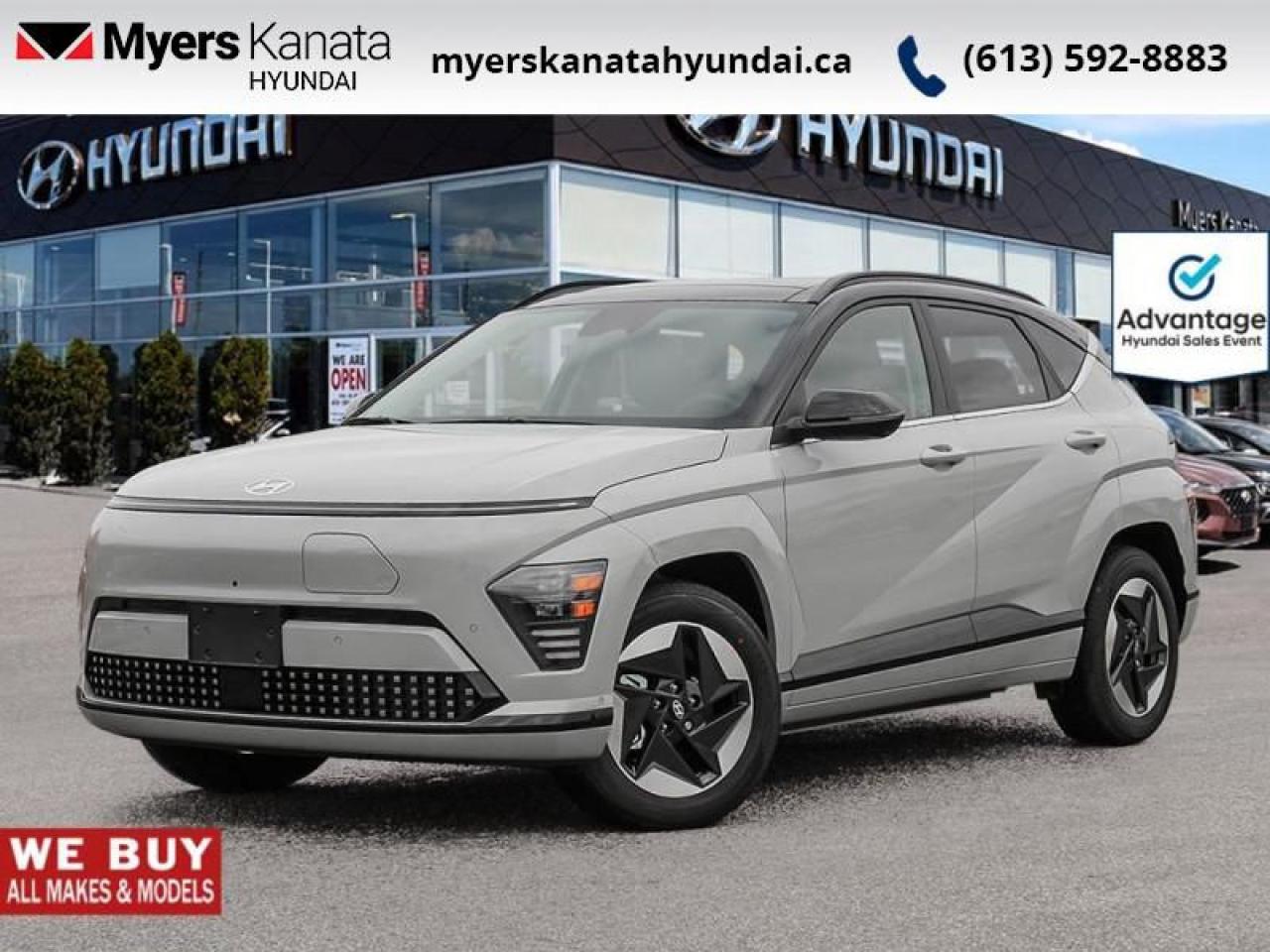 New 2025 Hyundai KONA Electric Preferred FWD w/Ultimate Package Two-Tone  - $183.45 /Wk for sale in Kanata, ON