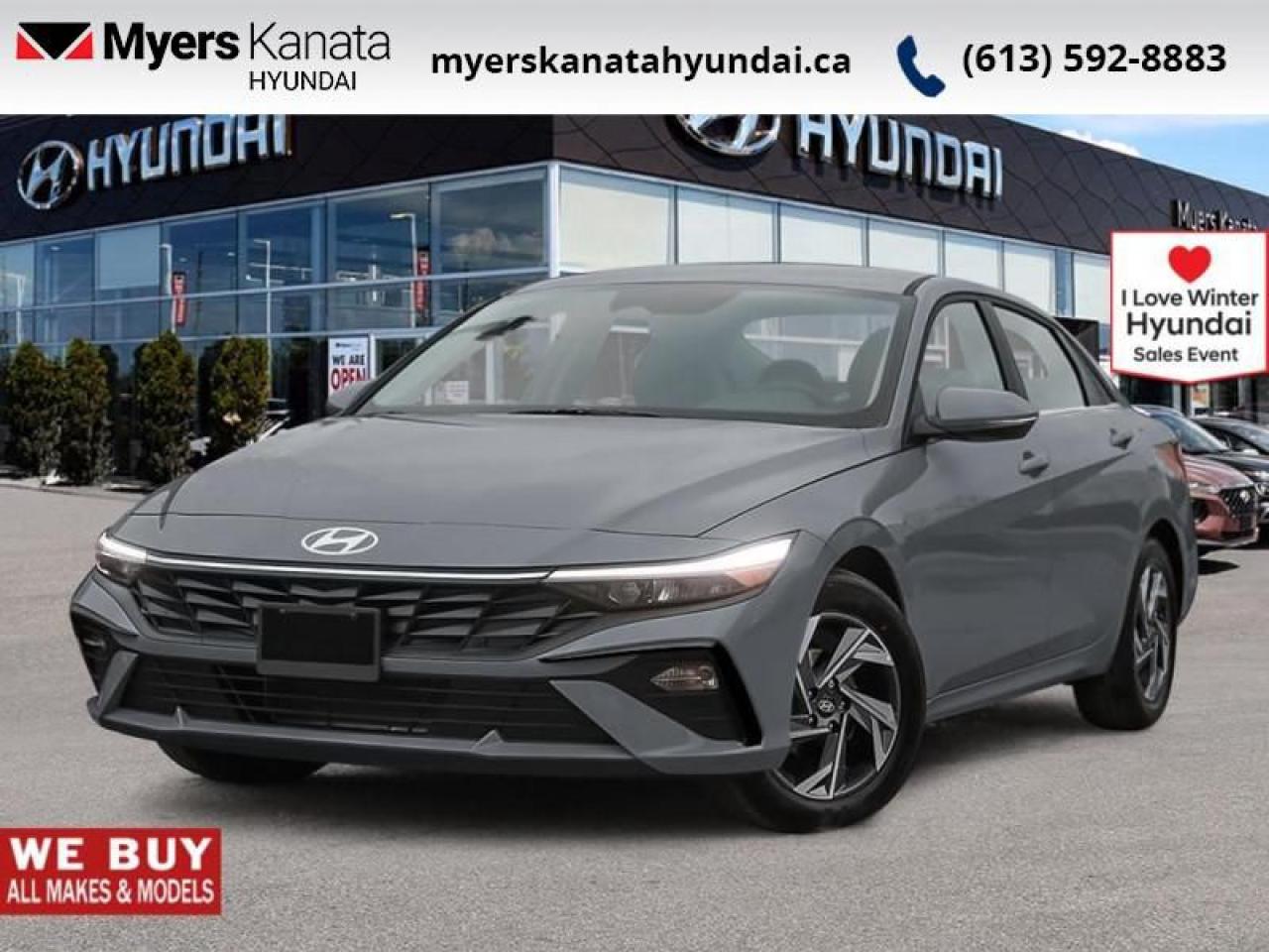 New 2025 Hyundai Elantra Luxury IVT w/Two-Tone  - Premium Audio - $110.46 /Wk for sale in Kanata, ON