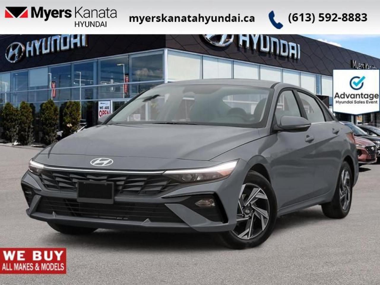 New 2025 Hyundai Elantra Luxury IVT w/Two-Tone  - Premium Audio - $111.54 /Wk for sale in Kanata, ON