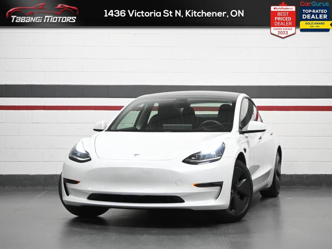 Used 2021 Tesla Model 3 Standard Range Plus  No Accident Autopilot Navigation Glass Roof for sale in Mississauga, ON