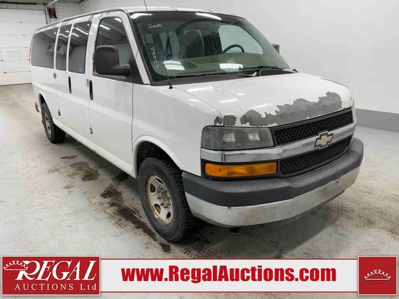 Used 2010 Chevrolet G3500 Vans EXPRESS LT for sale in Calgary, AB