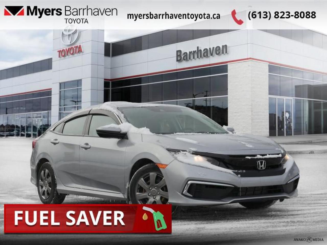 Used 2020 Honda Civic Sedan LX CVT  - Heated Seats - $176 B/W for sale in Ottawa, ON