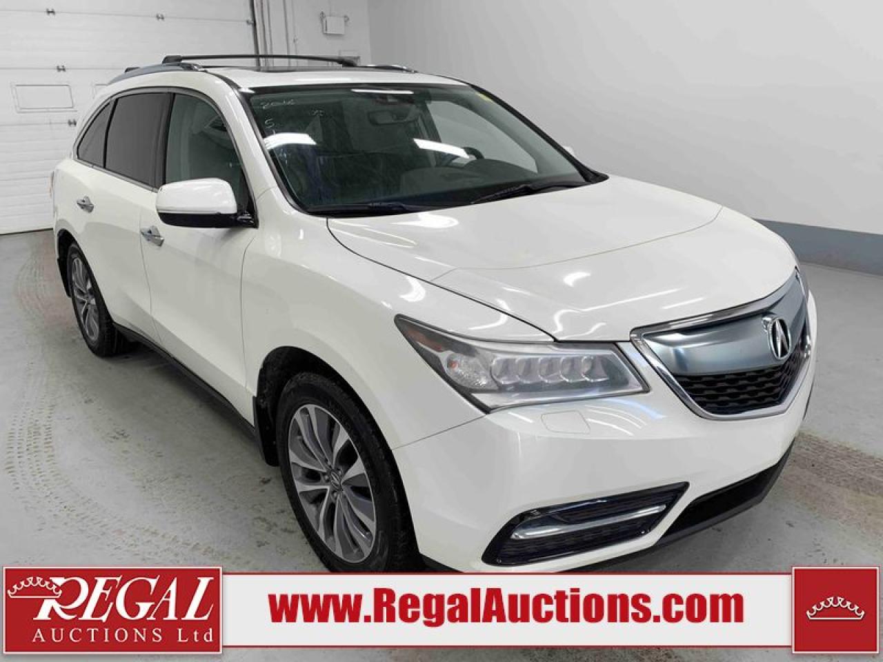 Used 2016 Acura MDX  for sale in Calgary, AB