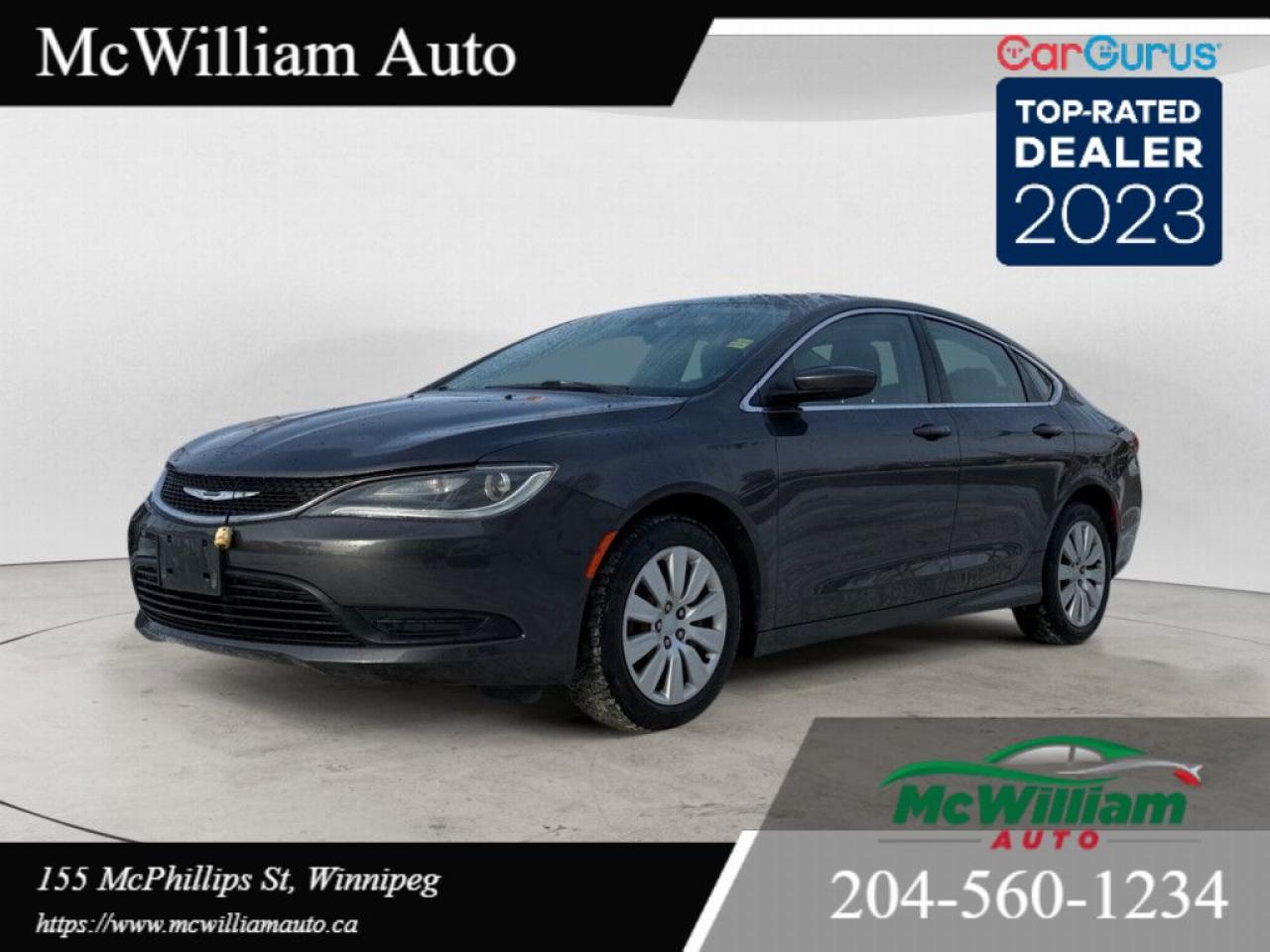 Used 2015 Chrysler 200 LX 4dr Front-wheel Drive Sedan Automatic for sale in Winnipeg, MB