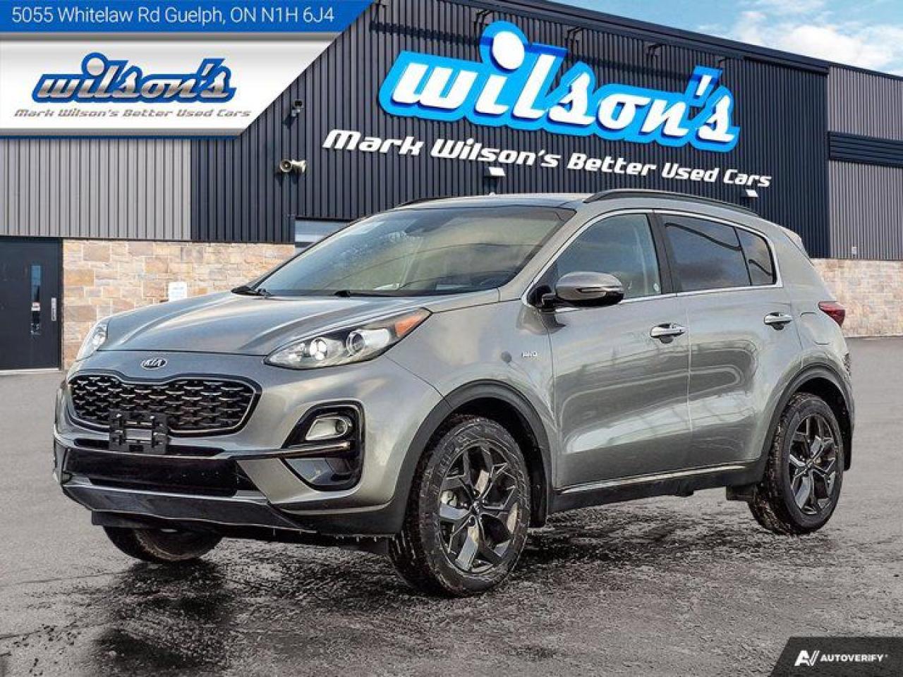 Used 2022 Kia Sportage EX S  AWD | Panoramic Sunroof | Power Seat | Heated Steering + Seats | CarPlay + Android & more!! for sale in Guelph, ON