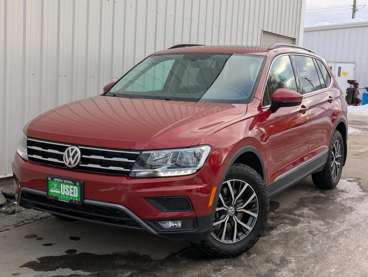 Used 2018 Volkswagen Tiguan Comfortline $201 BI-WEEKLY - WELL MAINTAINED, SMOKE-FREE, PET-FREE for sale in Cranbrook, BC