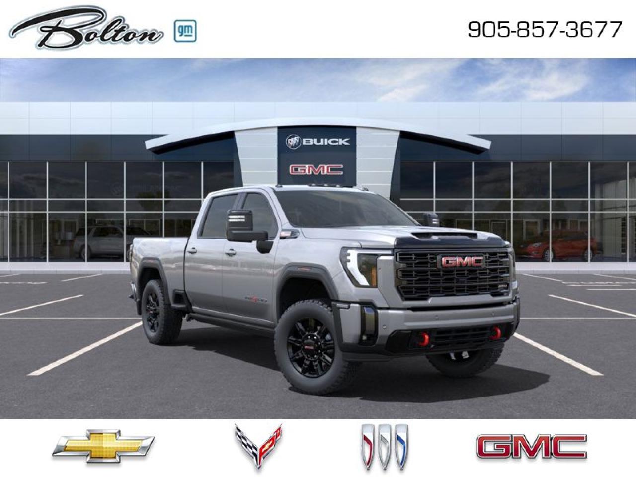 New 2025 GMC Sierra 2500 HD AT4 - Diesel Engine - Leather Seats for sale in Bolton, ON