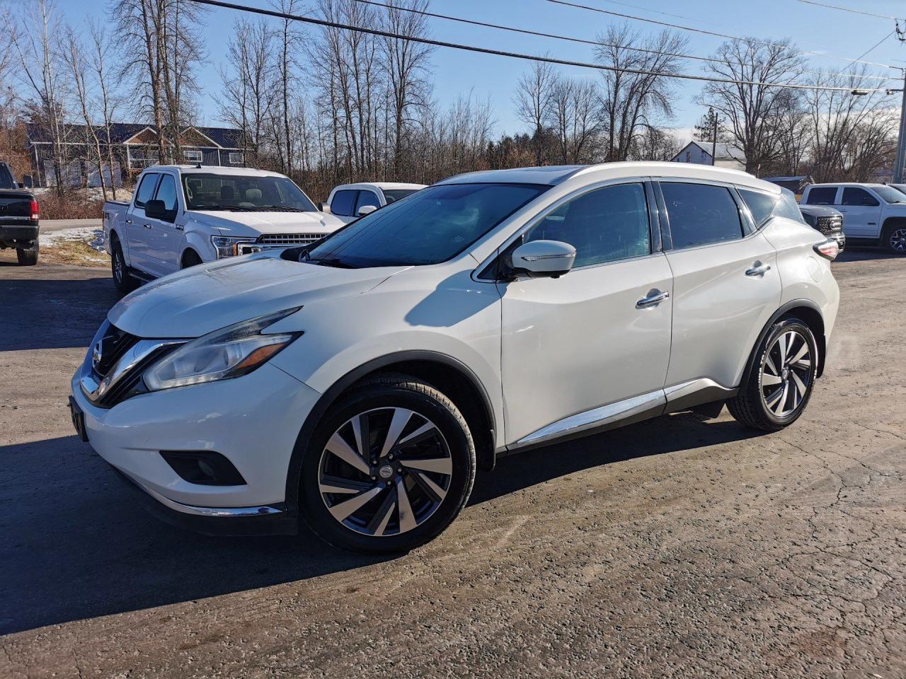 Used 2015 Nissan Murano Platinum AWD for sale in Madoc, ON